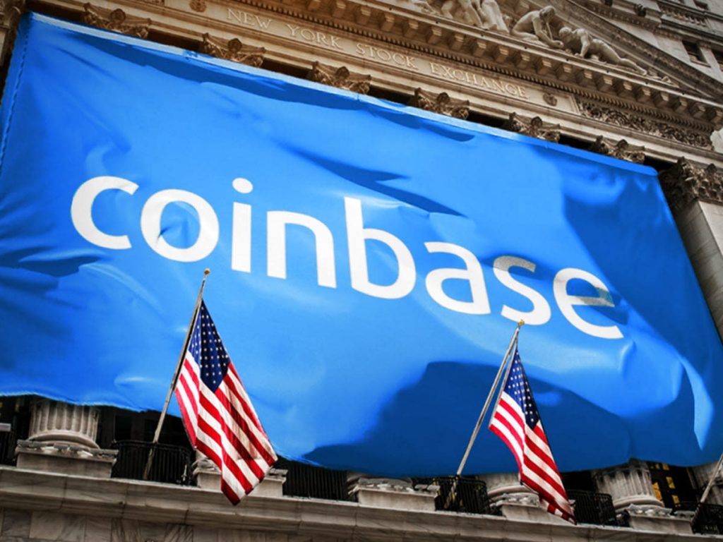 stock market today (Coinbase stock)